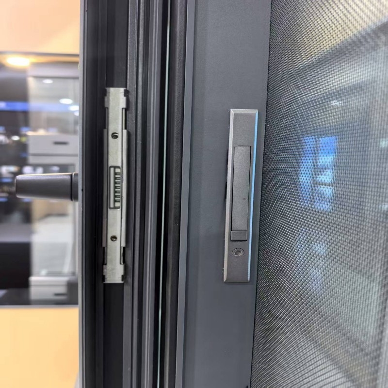 Mode Neues Design Anpassungsfähiges Aluminium Aluminium Schiebefenster mit 2,0 mm Wanddicke