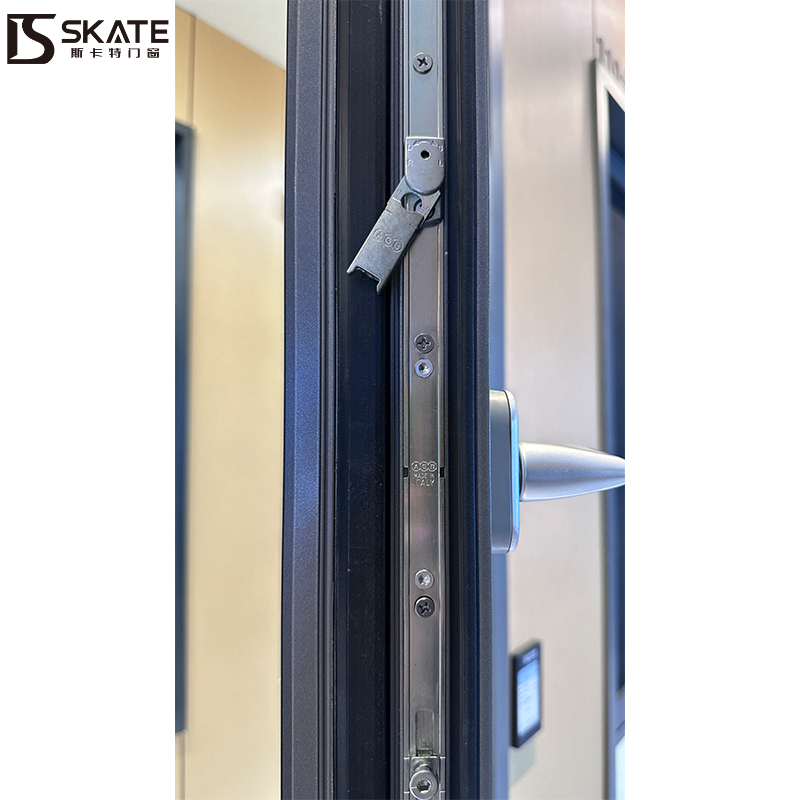 Premium-Aluminium-Gehäuse Wetterfestheit gehärtetes Glasfenster für Häuser und Büros mit SKATE Original Hardware