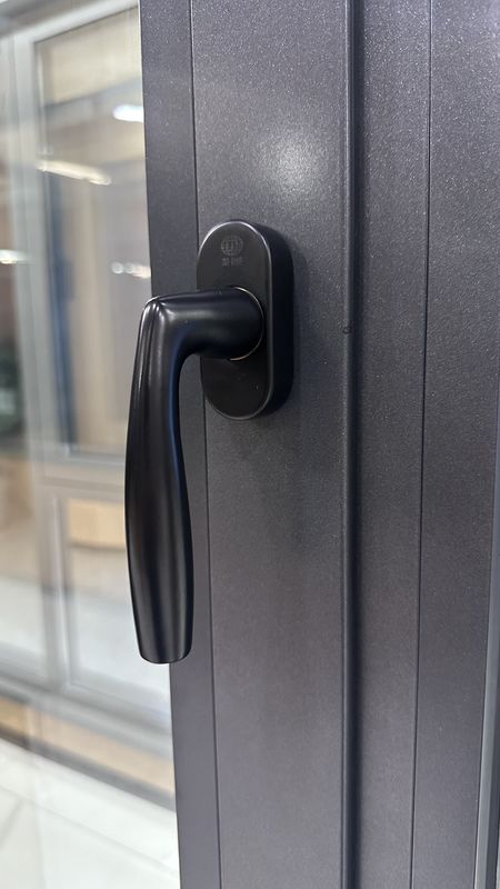 NFRC-zertifiziertes Aluminium-Rutschenfenster mit 6060 T66 Luftfahrt-Aluminiumlegierung und PA66 Nylon-Wärmebremsband