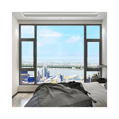 Horizontale Öffnungsmuster Gehäuse Fenster für Aluminium nahtlose geschweißte Glasfenster