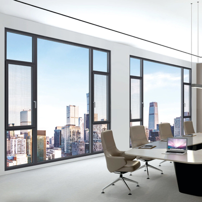 Office Skate 90 Serie Schwingende Gehäuse Fenster mit Thermal Break Aluminium Design