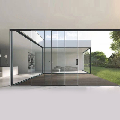 Anpassbare Schmalrahmen-Aluminium-Schiebetüren für Fensterlösungen