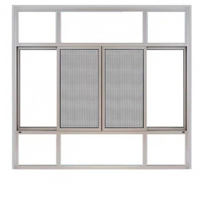 Schlafzimmer Aluminium Doppelverglasung Schalldicht-Fenster für hängende Vorhänge Design