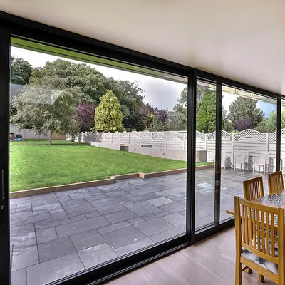 USA-Standards Aluminium Außenglas Lift Schiebetüren mit Material für Patio