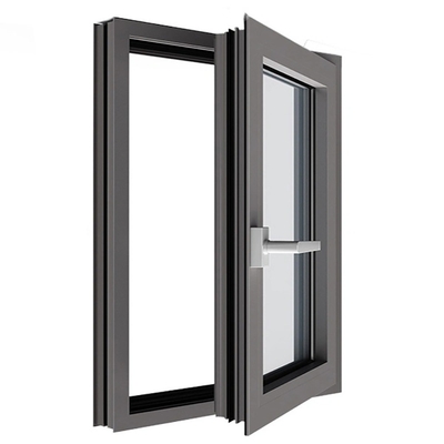Französische Fenster aus Glas mit 304 Edelstahl-Gitter und SKATE Originalhardware