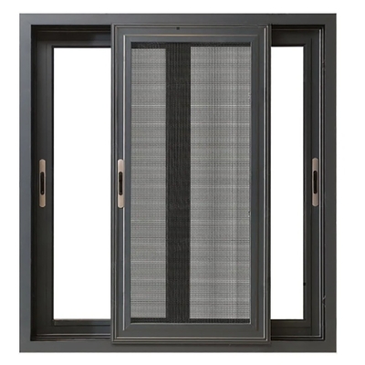 Modernes Design erschwingliche Schiebefenster aus Aluminiumlegierung mit Luftdichtheit von 8 Stufe