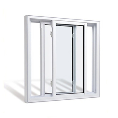 Doppelverglasetes Aluminium 3-Spur-Schiebefenster mit Edelstahl-Schirmnetz