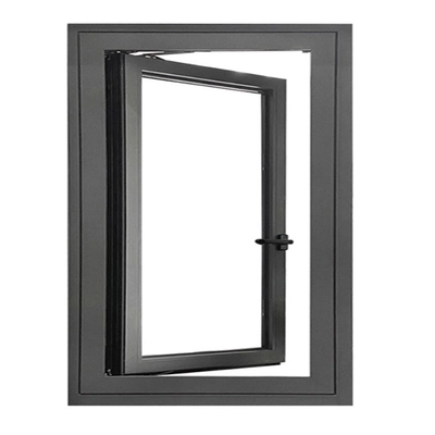 Wärmeabbruch Aluminiumprofil Doppelverglasung Fenster für Schalldämmung