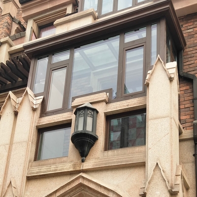 Anpassbare Aluminium-Aluminium-Gehäusefenster für eine höhere Energieeffizienz