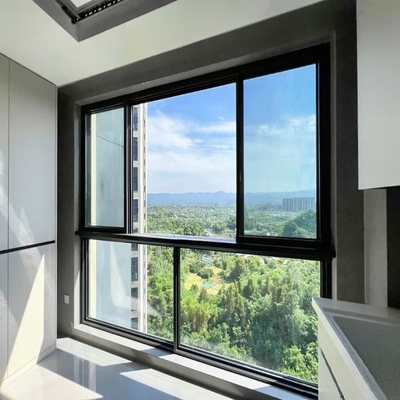 Schiebefenster aus Aluminium mit 1,1 W/ (m2·K) Wärmedämmung der Stufe 9