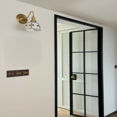 Moderne Design Aluminium-Gehäuse Wasserdichte Tür für Tür-Distributoren