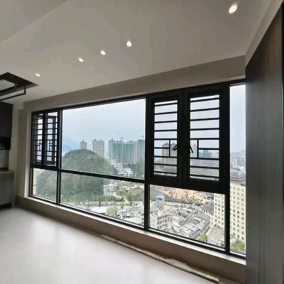 Ein-Stopp-Fensterherstellung Großhandel Thermal Break Aluminium Gehäuse Doppelverglasung Fenster für alle Wetterbedingungen